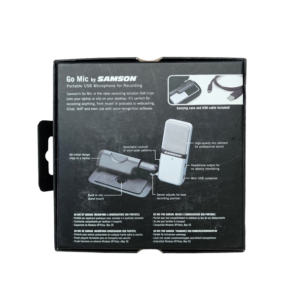 SAMSON Go Mic with box portable mic - Picture 2 of 9